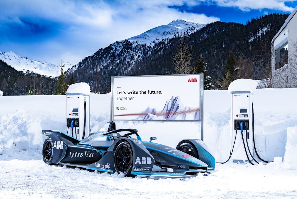 Caloroso benvenuto per ABB Formula E a Davos
